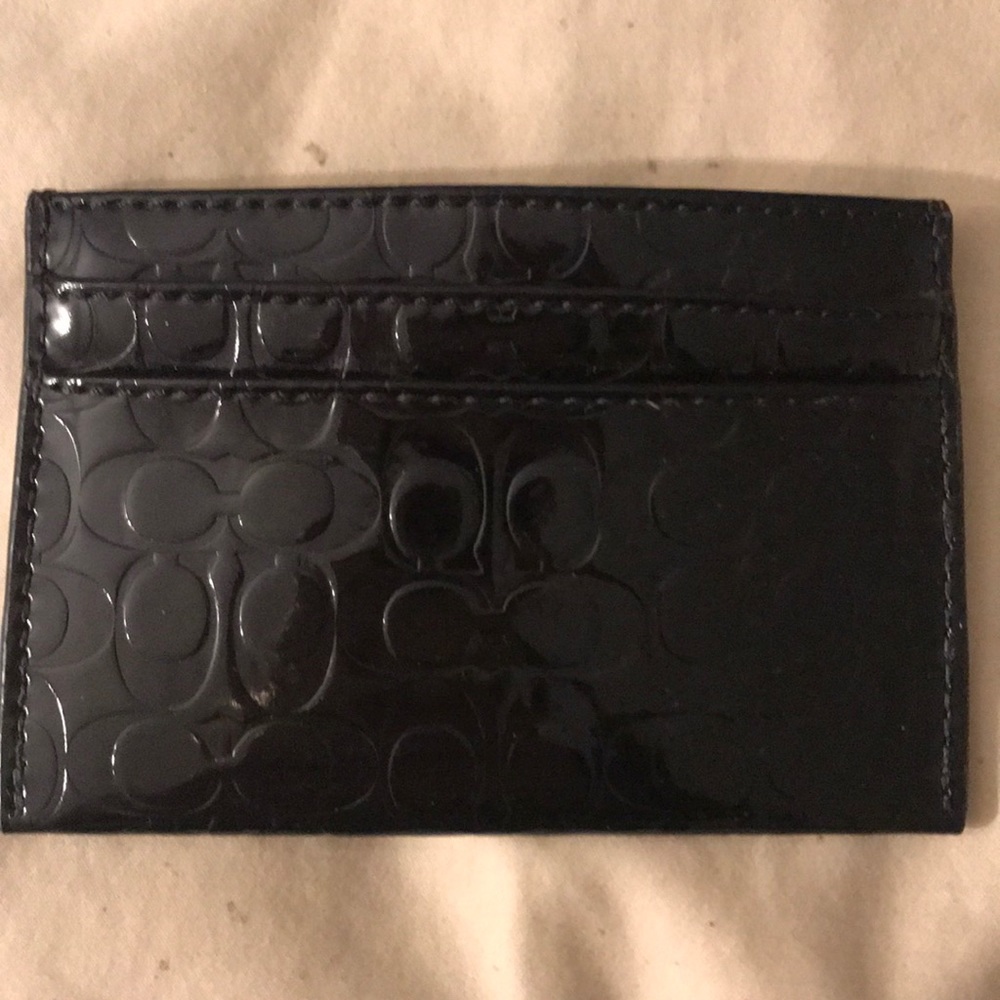 Credit card holder never used